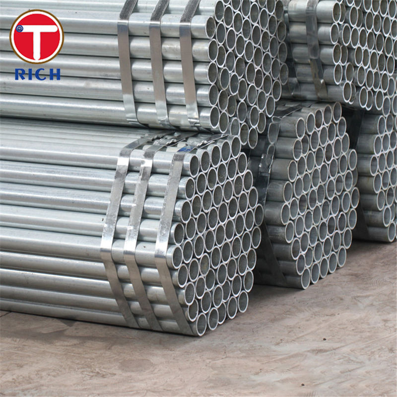 ASTM A53 Galvanized Threaded Pipe At Both Ends For Solar Energy